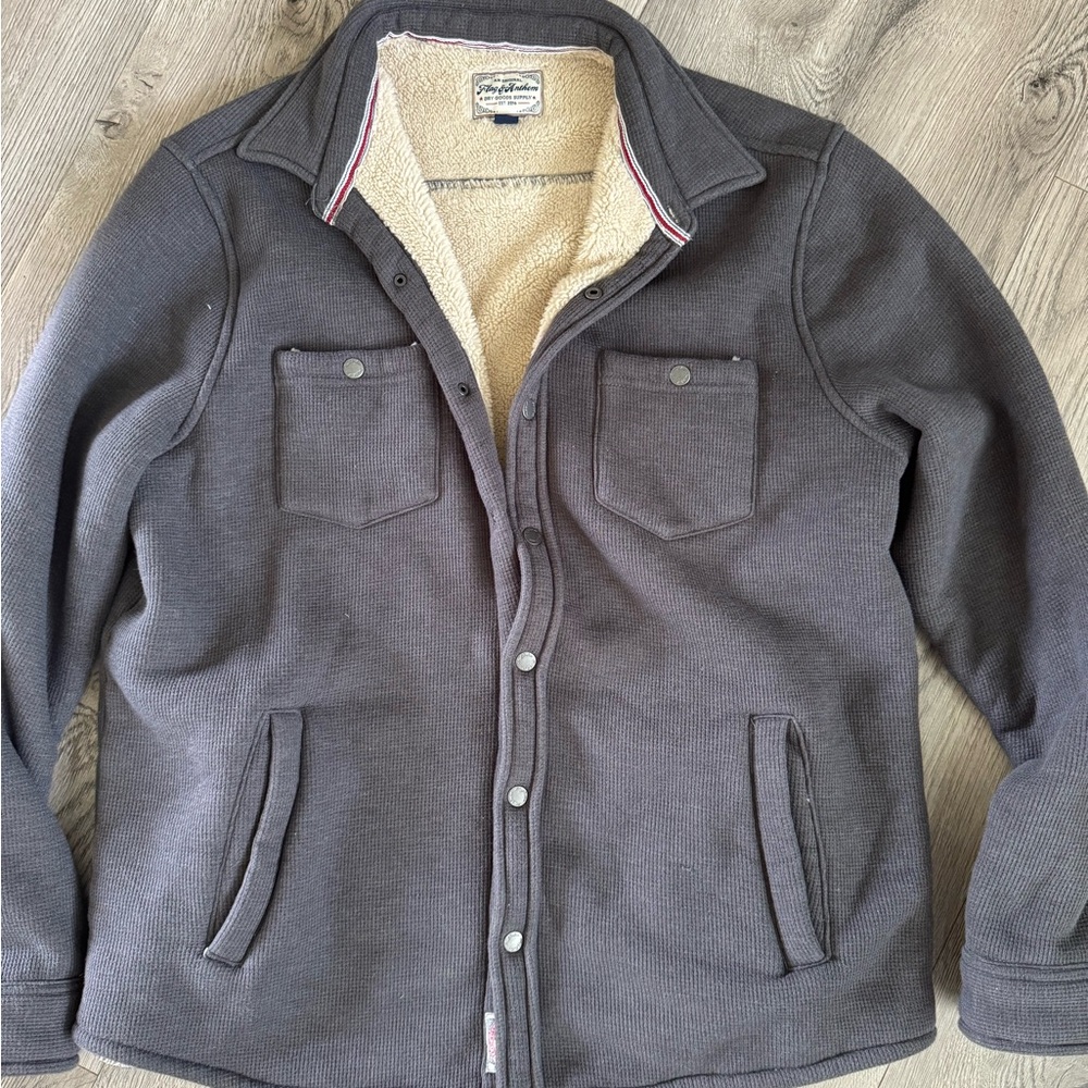 Gray Flag & Anthem Sherpa-Lined Jacket